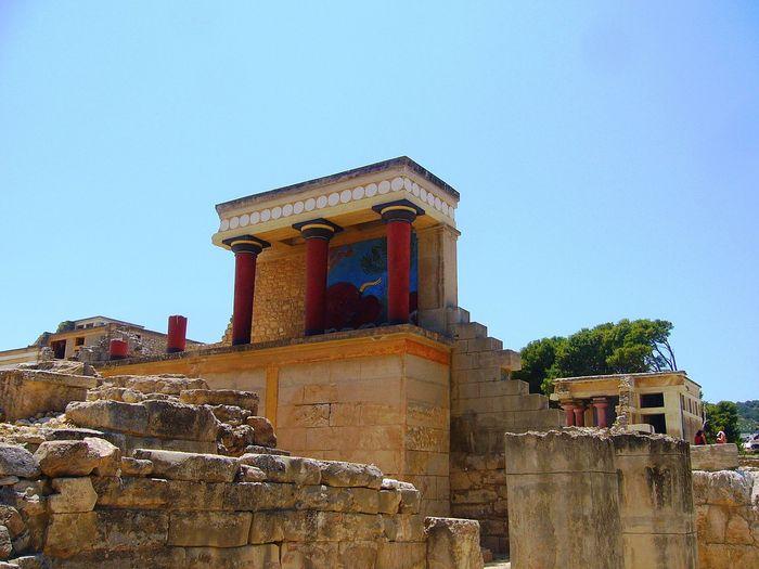 Crete xgrec Knossos Palace of Knossos Red 